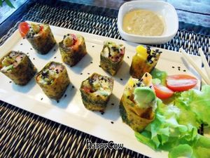 Beutiful Raw Sushi - You must try this if appreciate good quility raw food. at Atsumi Raw Cafe in Phuket