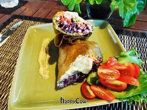 Raw Burito - Fresh and Nourishing at Atsumi Raw Cafe in Phuket