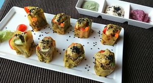 Raw makis at Atsumi Raw Cafe in Phuket