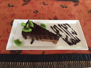 Cheesecake at Atsumi Raw Cafe in Phuket