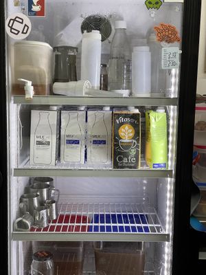 Soy milk vitasoy   at Hot Cat  in Baguio City