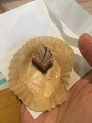 salted vanilla butter fudge at Anandamide - Psychedelicatessen in Long Beach