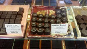 Vegan chocolate at Anandamide - Psychedelicatessen in Long Beach