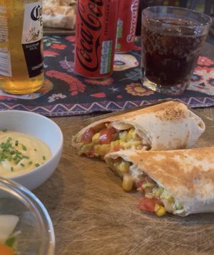 Veggie burrito  at Taqueria - Tacos & Drinks in Tallinn