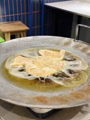 Vegan gyoza, 5 pieces (60 THB)  at Gyoza Yunnan in Chiang Mai