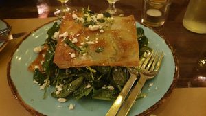 Salad at Los V in Athens