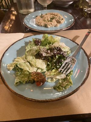 Cesar salad   at Los V in Athens