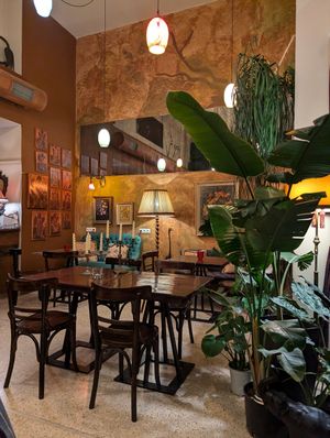 interior at Los V in Athens