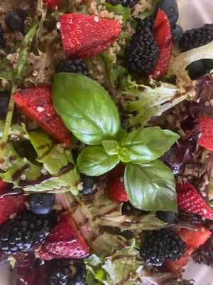 Berry quinoa salad at Eat in Springfield