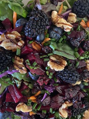 Berry & beet salad at Eat in Springfield