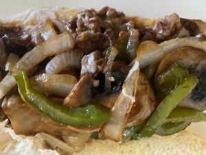 Vegan steak & cheese at Eat in Springfield