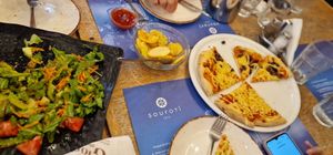 All the table ! at Di Giorgio in Corinth