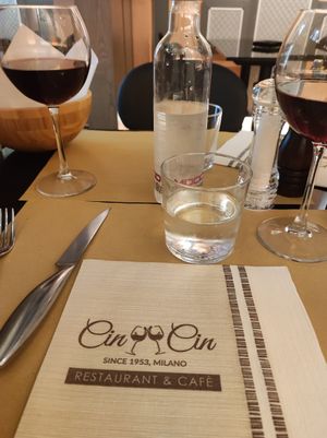 Has wine and beers and spirits at Cin Cin  in Milan