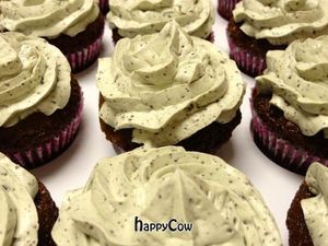 Mint Chocolate Chip Cupcakes at Mama Bakes Safe Cakes in Alpharetta