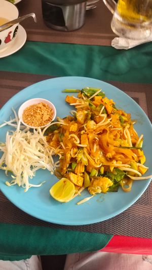 Vegan Pad Thai at Kanchi in Hua Hin