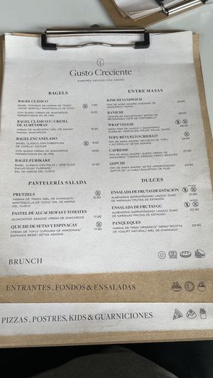 Carta  at Gusto Creciente  in Lima