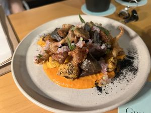 Roasted root vegetables   at Gusto Creciente  in Lima
