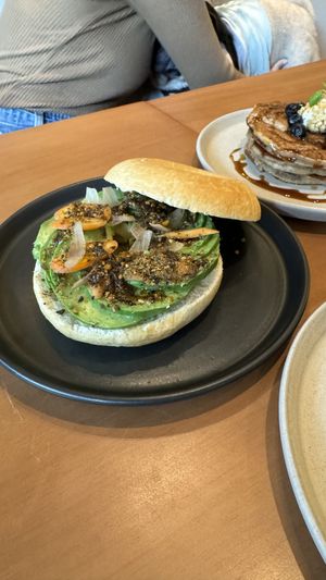 Bagel furikake  at Gusto Creciente  in Lima