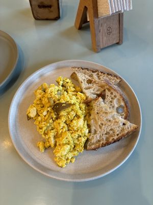 tofu revueltos  at Gusto Creciente  in Lima