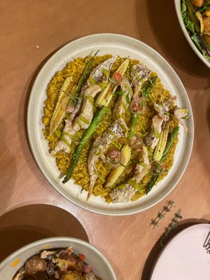 This was delicious- risotto at Gusto Creciente  in Lima