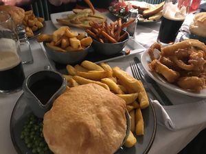 Vegan sides available at The Sycamore Tree in Colwinston