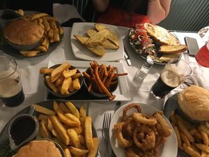 Vegetable lasagna- vegetarian at The Sycamore Tree in Colwinston