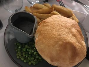 Vegetable pie(vegan) at The Sycamore Tree in Colwinston