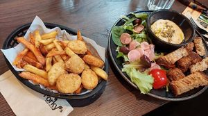 Vegan nuggets at Forky's - Galerie Vaňkovka  in Brno