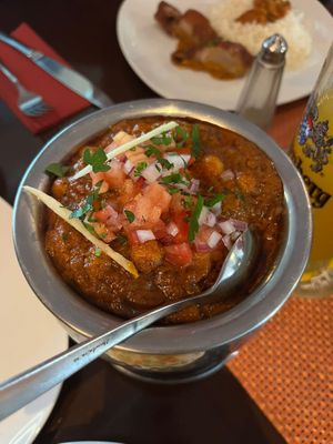 Channa Masala  at Taj Restaurant in Herrsching Am Ammersee