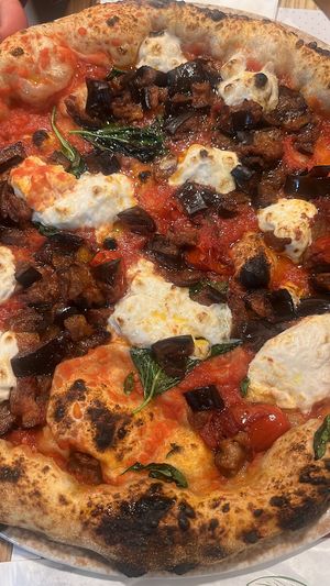   at Sunrise Pizza in Caserta