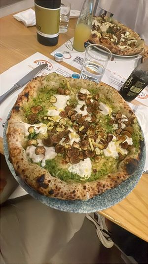   at Sunrise Pizza in Caserta