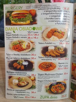  at Vegan World Kebab  in Warsaw