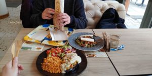  at Vegan World Kebab  in Warsaw