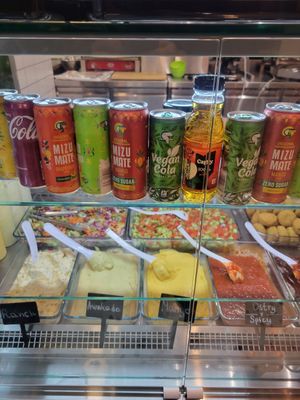 Salads at Vegan World Kebab  in Warsaw