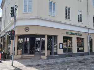 On the corner at Espresso House in Vejle