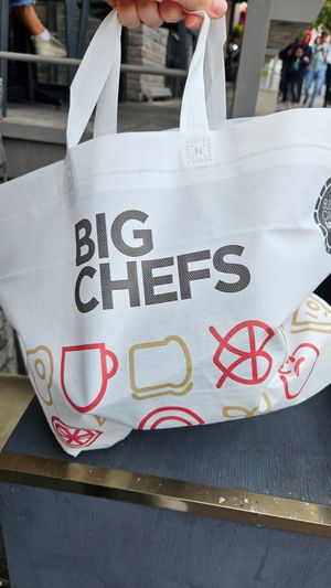 Take-away bag at Big Chefs Tünel in Istanbul