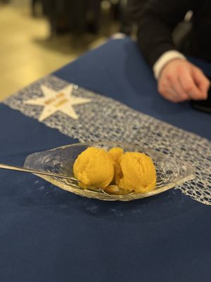 Mango ice   at Restaurant Everest in Luxembourg City