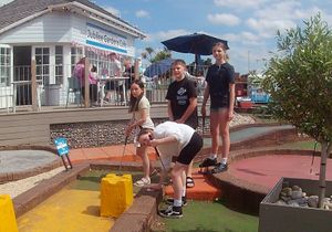  at The Jubilee Cafe and Crazy Golf in Minehead