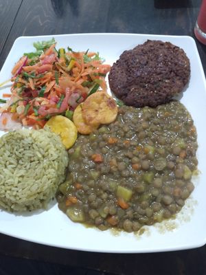 Lunch of the day at Orellana in Manizales