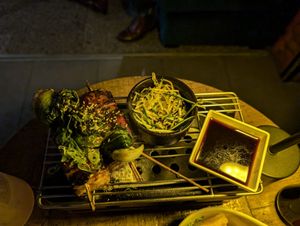 Grilled tofu at Hero Restaurant  in Nairobi
