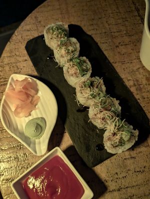 Eggplant roll at Hero Restaurant  in Nairobi