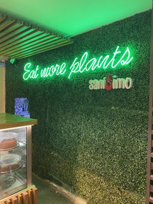 Nearly all vegan, fresh baked deserts   at Sanissimo Bio - Pance in Cali