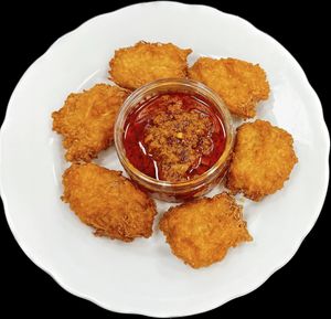 Coconut Fritter at Cisu Vegan House in Hanover