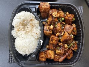 Kung Pao Tofu  at Cisu Vegan House in Hanover