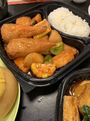 Vegan drumsticks  at Cisu Vegan House in Hanover