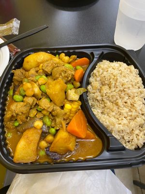 Malaysian Curry at Cisu Vegan House in Hanover