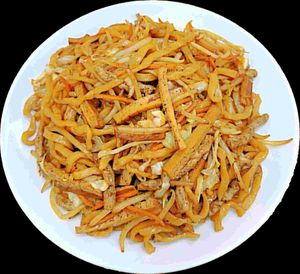 Noodles Stir-Fried at Cisu Vegan House in Hanover