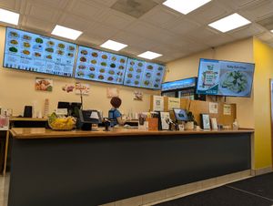 Inside, you can order yourself on the screen at Cisu Vegan House in Hanover