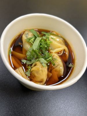 Spicy Wontons  at Cisu Vegan House in Hanover