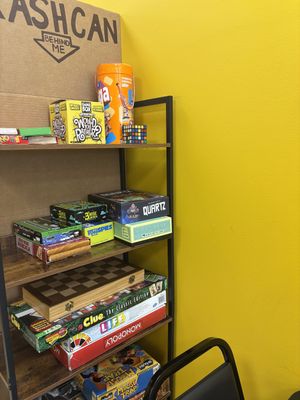 Game section   at Cisu Vegan House in Hanover